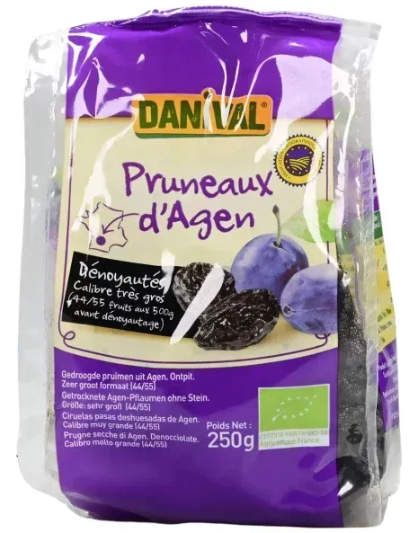 Danival Getrocknete Agen-Pflaumen ohne Stein bio