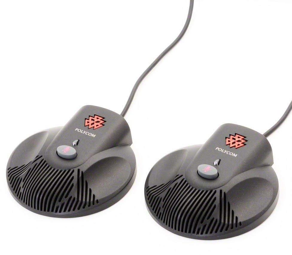 Polycom externe Mikrofonen Kit für SoundStation 2 EX TT-P Konferenzsystem schwarz