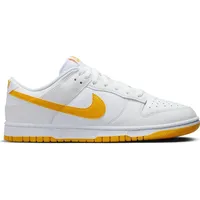 Nike Herren Dunk Low Retro Sneaker, White University Gold Summit White, 39