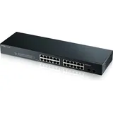 ZyXEL GS1900 Rackmount Gigabit Smart Switch, 24x RJ-45, 2x SFP, Rev.B1 (GS1900-24-EU0102F / GS1900-24-GB0102F)