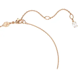 Swarovski Kette mit Anhänger "Stilla Attract", gold (gelbgoldfarben, kristallweiß), Halsketten, Damen, Metall, L: 45, mit Swarovski Zirkonia (synth.)