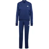 adidas Essentials 3 Stripes Trainingsanzug Blau XXS