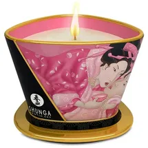 Shunga Massage Candle Rose Petals 170 ml