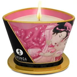 Shunga Massage Candle Rose Petals 170 ml