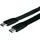 Value USB-C auf USB-C 0,5 m Schwarz