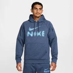 NIKE Herren Kapuzensweat Nike, THUNDER BLUE/UNIVERSITY BLUE, M