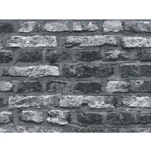 A.S. Création Vliestapete Il Decoro Stein Schwarz-Grau FSC®