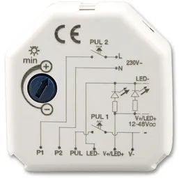 ISOLED Universal Push PWM-Dimmer
