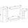 ax living Wohnwand Grau, Matera Oldwood 270/190/41 cm ohne Led