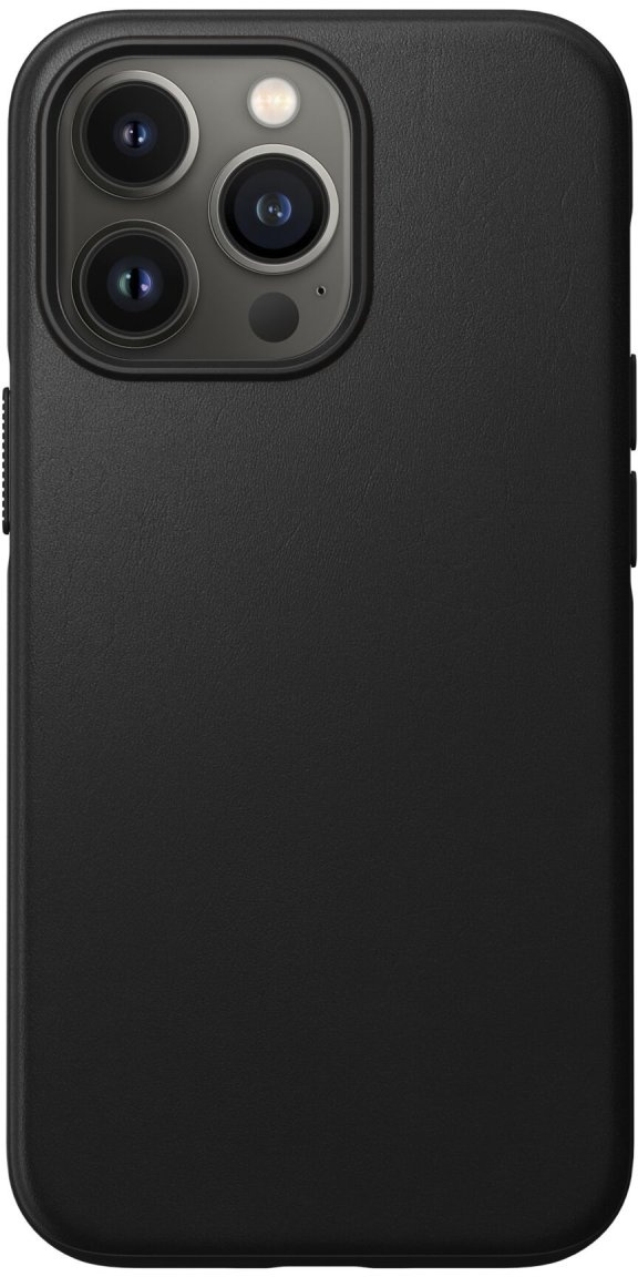 Nomad Modern Leder Case mit MagSafe für iPhone 13 Pro Schwarz iPhone 13 Pro