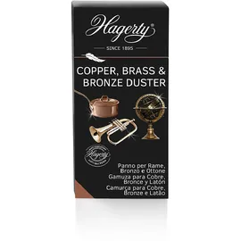 Hagerty Imprägniertes Poliertuch Kupfer Bronze und Messing 36 x 55 cm