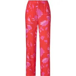 Viskose-Hose, Druck koralle, 40