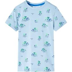 Kinder-T-Shirt Hellblau 104