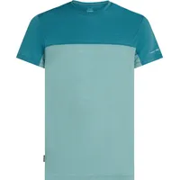Icebreaker Herren Cool-Lite Sphere III Colour Block T-Shirt (Größe S, blau)