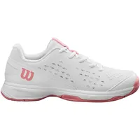 Wilson Unisex Kinder Rush Pro Jr L Tennisschuh, White White Mauveglow, 34 2/3 EU