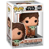 Funko POP! Star Wars: The Mandalorian - Peli Motto with Grogu