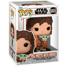 Funko POP! Star Wars: The Mandalorian - Peli Motto with Grogu