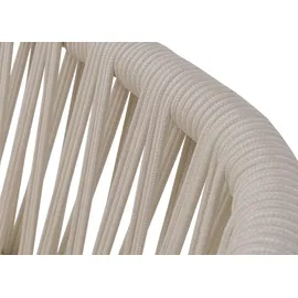 Mendler HWC-P90 Gartenstuhl 64 x 67 x 67 cm creme