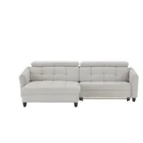 Höffner Ecksofa ¦ grau ¦ Maße (cm): B: 270 H: 85 T: 174.0