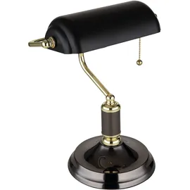 GLOBO Bankerlampe Gold