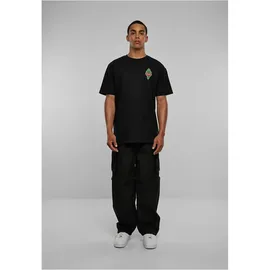 Mister Tee Santa Monica Oversize Kurzarm-T-Shirt Black XS