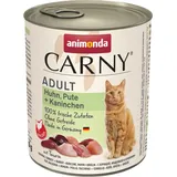 Animonda Carny Adult Huhn, Pute & Kaninchen 6 x 800 g