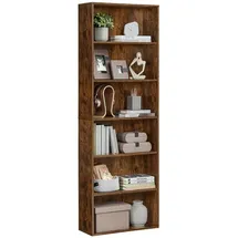 VASAGLE Bücherregal Produkttyp 60 x 24 x 178,5 cm braun