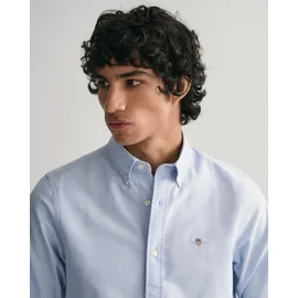 GANT Slim Oxford Langarmhemd Light Blue S