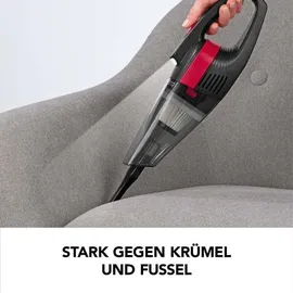 Clean Maxx CLEANmaxx Akku-Handstaubsauger kabellos 15W - grau/rot