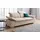 DOMO collection Couch Kunstleder 3-Sitzer Beige