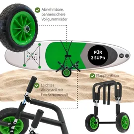 Trutzholm SUP Wagen klappbar Grün/Schwarz