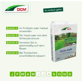 Cuxin DCM Grün Kalk Rasendünger 10 kg