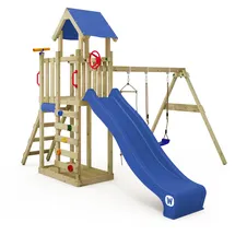 Wickey Spielturm MultiFlyer Light Blau