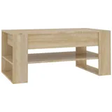 vidaXL Couchtisch Sonoma-Eiche 102x55x45 cm Holzwerkstoff