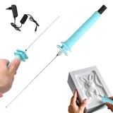 AFAIK Styroporschneider Elektrische Heißmesser Schaumschneider 18W, 15cm, Styropor Schneidegerät mit Heißdraht für Styropor