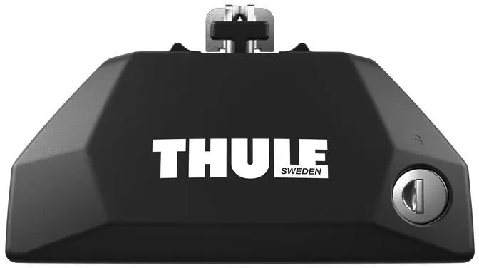 Thule Evo Flush Rail 710600 - Sichere Dachträgerfüße für Dein Fahrzeug mit integrierter Dachreling