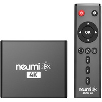 NEUMI Atom 4K Ultra-HD Digital Media Player für USB-Laufwerke und SD-Karten – mit HDMI und Analog-AV, automatischer Wiedergabe- und Looping-Funktion