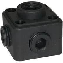 Riegler 114026-86.012 Luftverteilerdose Kunstst. 5xG 1/2' IG