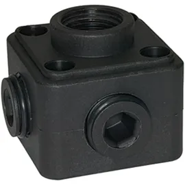Riegler 114026-86.012 Luftverteilerdose Kunstst. 5xG 1/2' IG