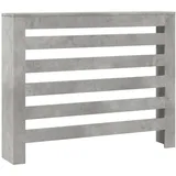 vidaXL Heizkörperverkleidung Betongrau 104x20x82 cm Holzwerkstoff