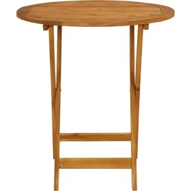 vidaXL 3-tlg. Bistro-Set Schwarz Poly Rattan und Massivholz