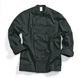 BP 1503-400-32-60 Kochjacke, 1/1 Ärmel mit Manschetten, 215,00 g/m2 Stoffmischung, schwarz, 60