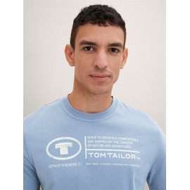 TOM TAILOR Herren T-Shirt mit Print, 784433