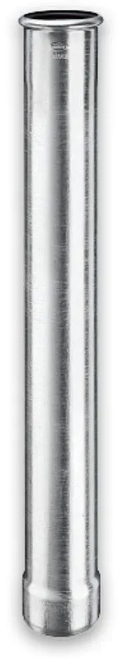 Standrohr Grömo 1,0m, ohne Reinigungsdeckel, Stahl verzinkt, verschiedene Größen (Ausführung: Ø 100mm)