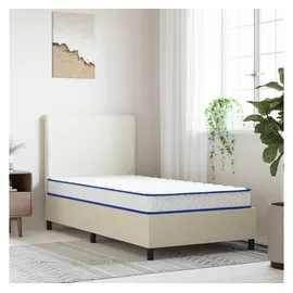 vidaXL Memory-Schaum-Matratze 100x200x17 cm Weich Weiß