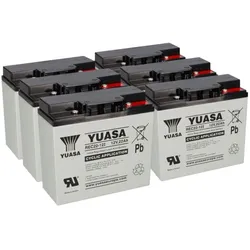 Bleiakku 72V 22Ah ( 6x 12V 22Ah REC22) kompatibel SXT Raptor V3 zyklenfest