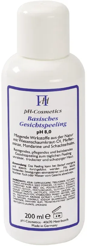 Basisches Gesichtspeeling pH 8,0 (200 ml) - pH-Cosmetics