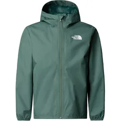 The North Face ZIPLINE Regenjacke Kinder in duck green, Größe 158/164 - grün