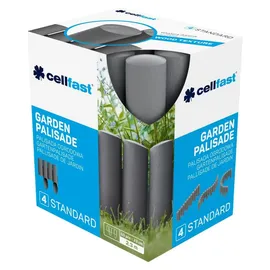 Cellfast Gartenpalisade Standard 30 x 230 cm grau