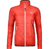 Ortovox Damen Swisswool Piz Vial Jacke (Größe XL, orange)